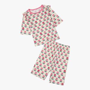 [밀리밤]튤립면모달7부실내복(MLUN2553T)