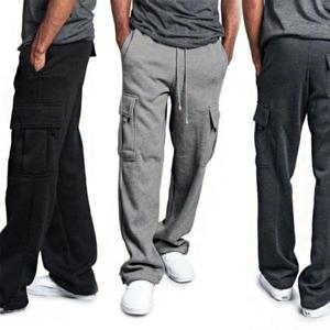 남자짐웨어 기모 남자 데일리 캐주얼 트레이닝 츄리닝 카고 바지