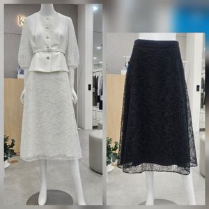 [KL]카렌레이스스커트KMWSKQE440_IC
