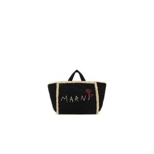 Marni 로고 디테일 탑 핸들 백 SHMP0122L0P6769 ZO762 TP977188127
