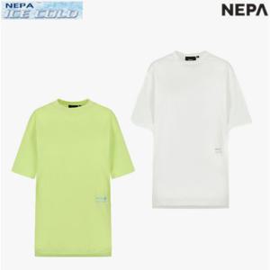 (7J45376)여성 친환경 나이스하이크 긴기장 반팔 티셔츠(루즈핏)