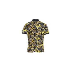 베르사체 진 쿠튀르 올오버 로고 폴로 셔츠 74GAG6S074UP621 G89 TP977193645