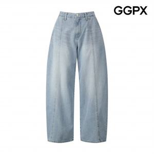 [GGPX] 벌룬 절개 데님 팬츠 (GQ3PT037F)