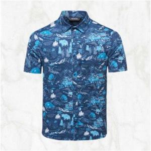 [블랙야크] M야키시어서커셔츠S_1 남성 여름용 시원한소재 반팔셔츠 1BYYSM4004 L1BYYM4004