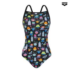 아레나 여자 성인  프릭 원피스 테크백 A4FL1LO15 BLK