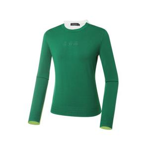 [와이드앵글]여성 WG 멀티 컬러 라운드 스웨터 WWP23K71G8