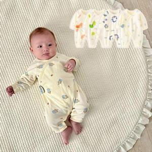 카라우주복 젖병스냅 아동 배냇 긴팔 우주복 205249