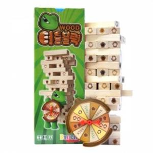 블럭쌓기보드게임 엠투월드 터틀블럭우드 +룰렛 블럭 쌓기 보드게임