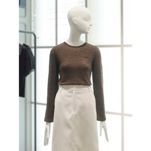 울100% 라운드 티셔츠(Z254MSM008)