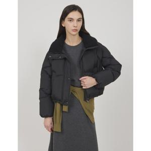 [쥬크] 텍스처 블록 크랍 구스 다운(Z244PSG183) Z244PSG183