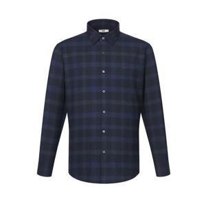 닥스남성셔츠 DLW1SHCL142K1 기모 폴리혼방 미듐체크 캐주얼 레귤러핏 긴팔 셔츠