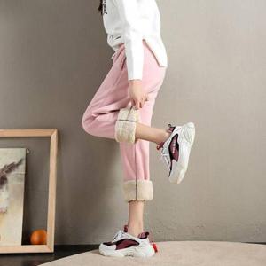 기모조거바지 로잘린 안감양털 조거바지 SD-211011