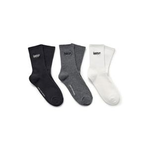 MLB키즈 스트릿 일대일 양말 3번들 뉴욕양키스 (7ASOB126N-50BKS)