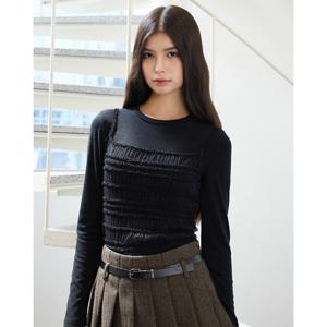 [에고이스트] 레이스 뷔스티에 SET 슬림 티셔츠 (EQ4CL062) EQ4CL062