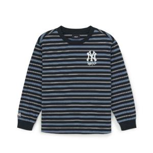 MLB키즈 스트릿 스트라이프 긴팔티셔츠 (7ATSB016150BKS)