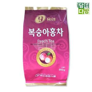 유안 자판기용 복숭아홍차 900g