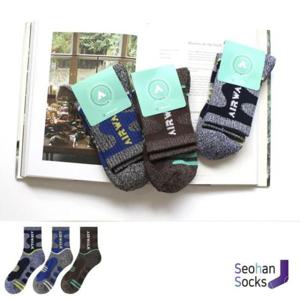 스포츠양말 에어워크 남자 스네이크 트래킹 등산 양말 1족