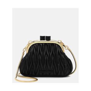 미우미우 Miu Belle 미니 마틀라세 레더 클러치 P00496353