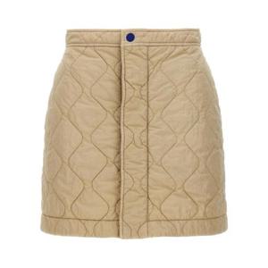 버버리 퀼티드 미니 미디 스커트 8081126SOAP