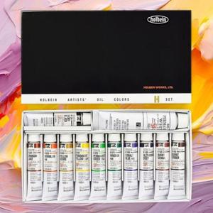유화용물감 홀베인 HOC 유화물감 12색 전문가용 20ml