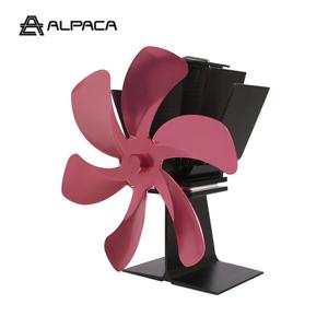 알파카 무동력 캠핑 에코팬 난로 써큘레이터 로즈골드