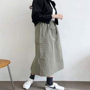 BN42 여성밴딩카고롱스커트 GBB