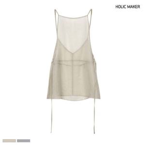 홀릭메이커 레이어드 시스루 원피스 뷔스티에 HFER001