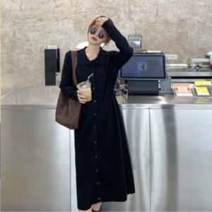 컴포트 핏 랩 니트 롱원피스 SWC-1006362