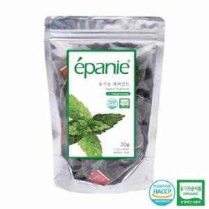 소모품 에빠니 유기농 삼각망(페퍼민트/1.5gx20T)