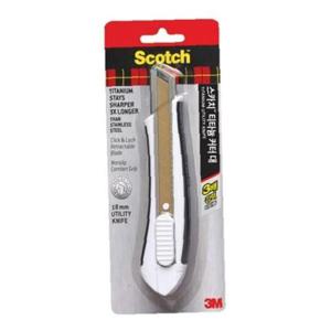 3M 스카치 티타늄 커터칼 대 18mm