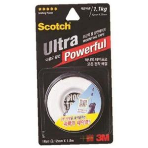 3M)스카치 초강력 다용도 폼 양면테이프 (다용도 평면용/UP115)