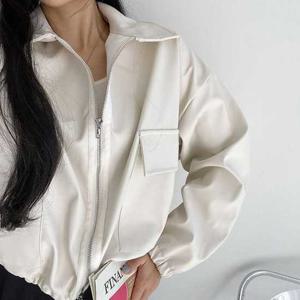 슈팅스타 / 클래식 라벨 레더 스트랩 가죽 자켓 8617368