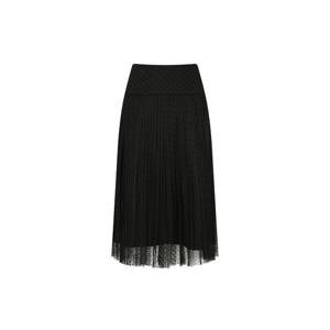 JJ지고트 도트 메시 플리츠 스커트 GN9A0SK51