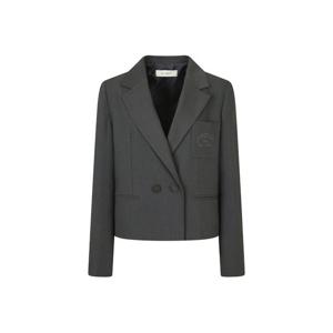 JJ지고트 자수 포켓 더블 브레스트 재킷 GN9M0JK91