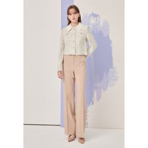 JJ지고트 칼라 장식 크롭 트위드 재킷 GN9A0JKJ8