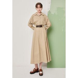 JJ지고트 백 밴딩 레더 벨티드 스커트 GN8A0SKR3