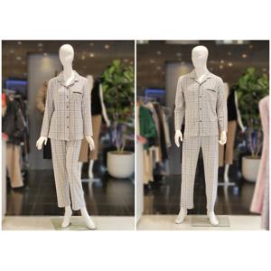 VIVIEN 귀여운하트무늬 순면여성 남성 커플 파자마 잠옷 (WP8805AMP8805A)