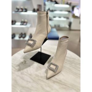 스퀘어 장식 포인트 앵글부츠 (ALB310 LS35)