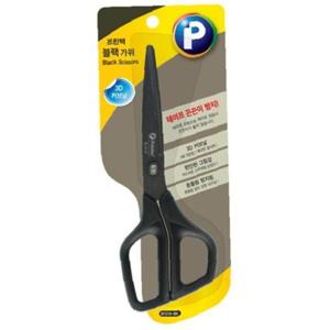 프린텍 3D 커브가위 SF210-BK 블랙 21cm 이니셜각인