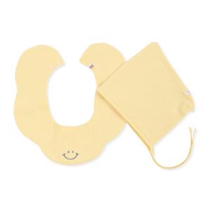 HD 오가닉맘 유아 스마일턱받이모자세트(MJR7CC03)