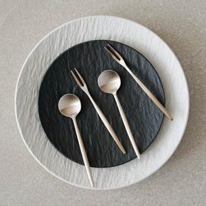 놋담 방짜유기 유기 양식 티스푼 티포크 4P