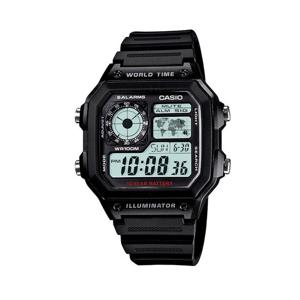 CASIO 카시오 AE-1200WH-1A 우레탄밴드 디지털 빈티지 전자시계