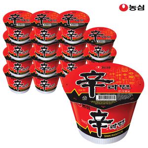농심 신라면큰사발114gx16개(1박스)