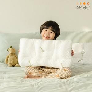 [수면공감] 우유베개 알파 주니어 프리미엄 신소재 경추 베개