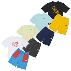 [백화점][노스페이스키즈](NT7UQ15전색상)캠프라운드 크루 세트