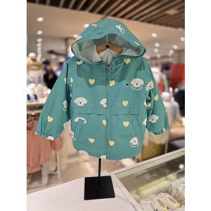 [블루독베이비] 26 SS(그린)하트도기 레인점퍼(4631411002)우비 백일 돌 코트 조카 선물 유아 아가옷 (4631