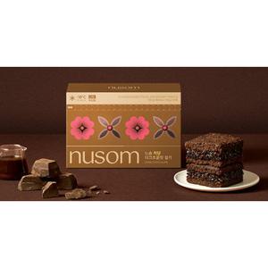 느솜 당1g 저당 떡 다크초콜릿 1박스(12개)