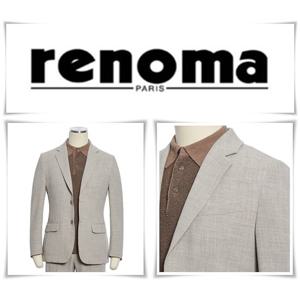 [레노마캐주얼]SS 쿨맥스 구김없이 편하게 베이지 스판 셋업재킷 RQFPCJ60A DR4470