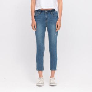 [잠뱅이] 여성) 오비안밴드 올약워싱 데님 AN2DSN475-MB