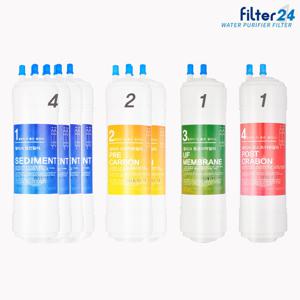 CP-N502HW 쿠쿠 정수기필터 호환 1년세트 [6인치 4-2-1-1]